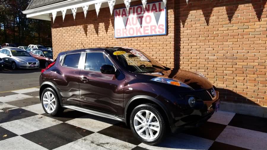 2014 Nissan JUKE AWD 5dr Wgn SL, available for sale in Waterbury, Connecticut | National Auto Brokers, Inc.. Waterbury, Connecticut