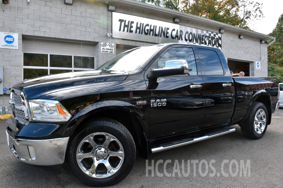 2013 Ram 1500 4WD Quad Cab Laramie, available for sale in Waterbury, Connecticut | Highline Car Connection. Waterbury, Connecticut