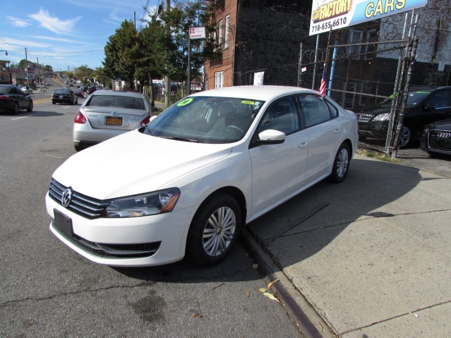 2014 Volkswagen Passat 4dr Sdn 1.8T Auto Wolfsburg Ed PZEV, available for sale in Bronx, New York | Car Factory Expo Inc.. Bronx, New York