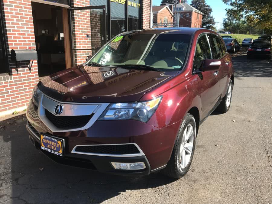2010 Acura MDX AWD 4dr Technology Pkg, available for sale in Middletown, Connecticut | Newfield Auto Sales. Middletown, Connecticut