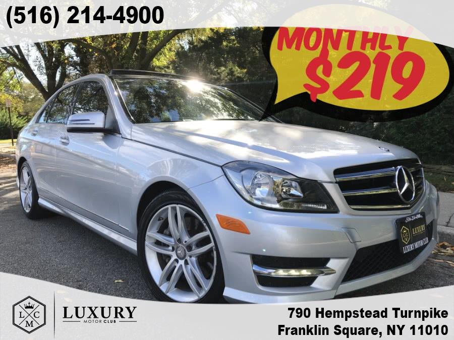 2014 Mercedes-Benz C-Class 4dr Sdn C300 Sport 4MATIC, available for sale in Franklin Square, New York | Luxury Motor Club. Franklin Square, New York