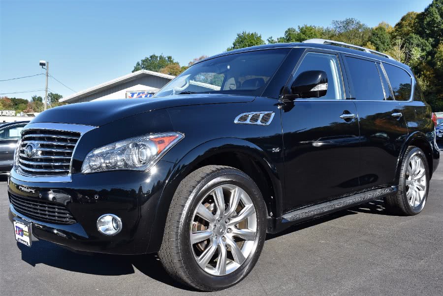 2014 INFINITI QX80 4WD 4dr, available for sale in Berlin, Connecticut | Tru Auto Mall. Berlin, Connecticut