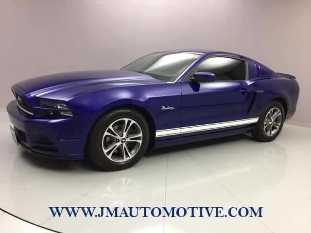 2014 Ford Mustang 2dr Cpe V6 Premium, available for sale in Naugatuck, Connecticut | J&M Automotive Sls&Svc LLC. Naugatuck, Connecticut