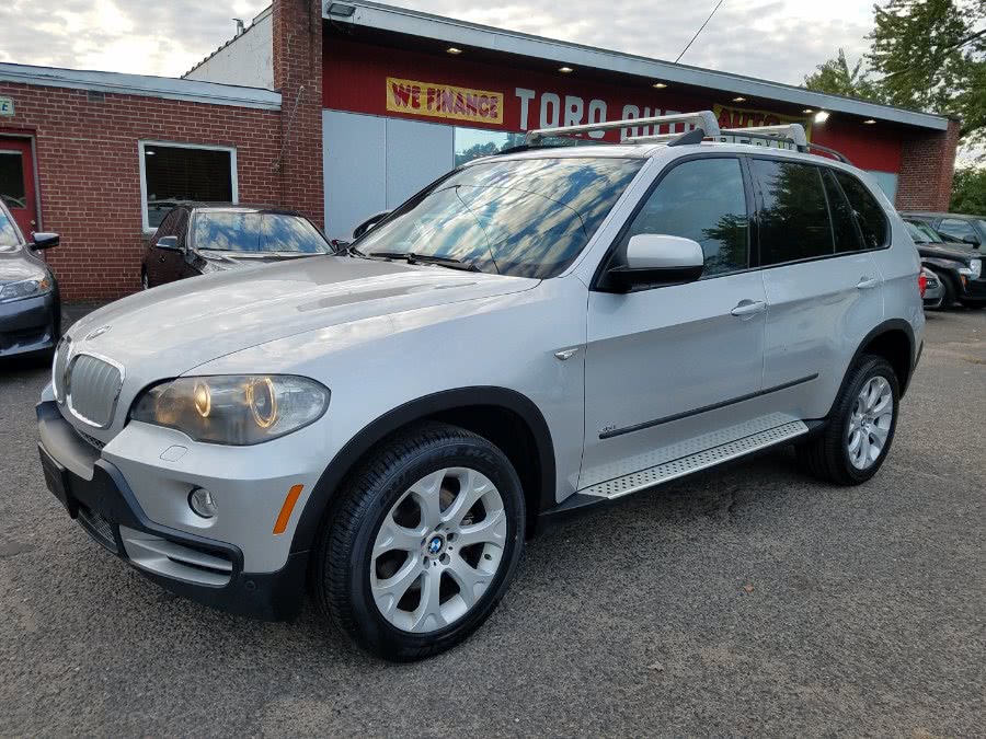 2007 BMW X5 AWD 4.8i Sport PKG Navi DVD 3rd Row Roof LOADED, available for sale in East Windsor, Connecticut | Toro Auto. East Windsor, Connecticut