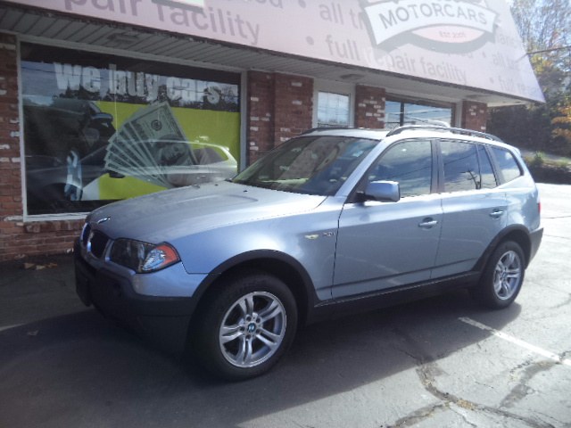 2005 BMW X3 X3 4dr AWD 3.0i, available for sale in Naugatuck, Connecticut | Riverside Motorcars, LLC. Naugatuck, Connecticut