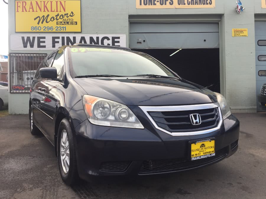 2009 Honda Odyssey 5dr EX-L w/RES, available for sale in Hartford, Connecticut | Franklin Motors Auto Sales LLC. Hartford, Connecticut