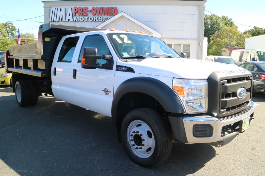 2012 Ford Super Duty F-550 DRW 2WD Crew Cab 176" WB 60" CA XL, available for sale in Huntington Station, New York | M & A Motors. Huntington Station, New York