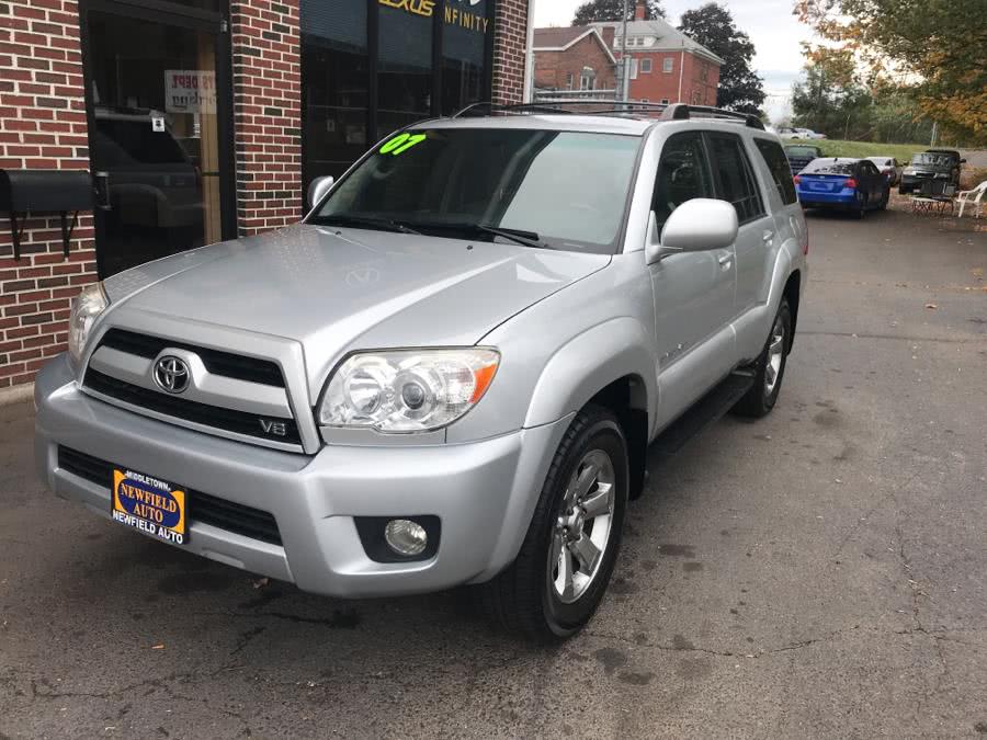2007 Toyota 4Runner 4WD 4dr V8 Limited (Natl), available for sale in Middletown, Connecticut | Newfield Auto Sales. Middletown, Connecticut