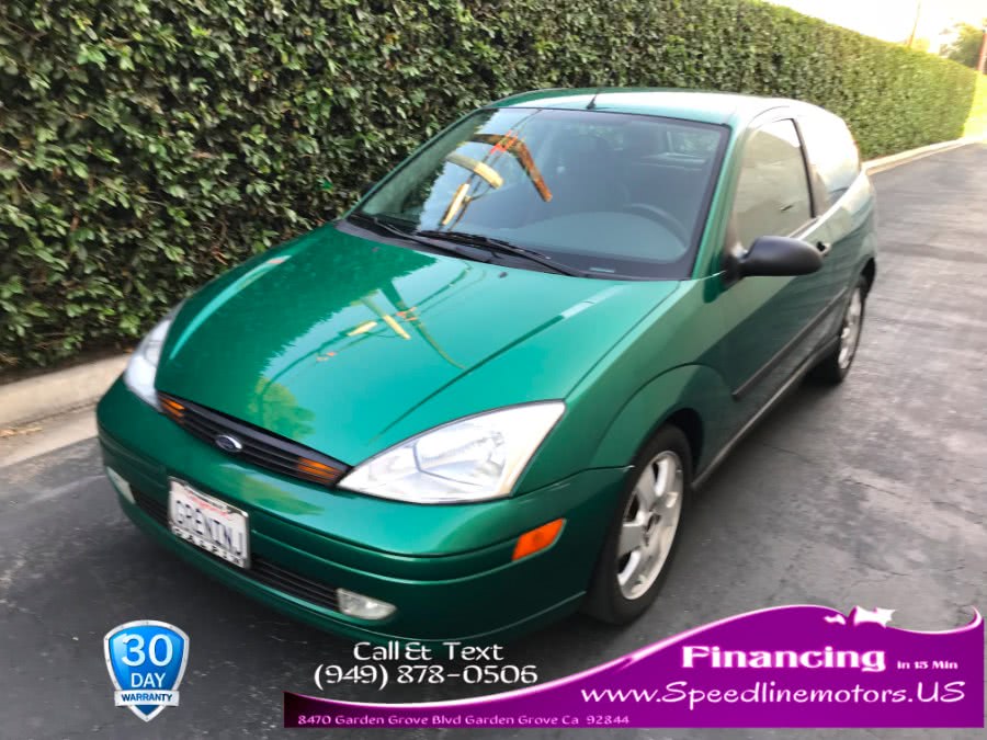 2002 Ford Focus 3dr Cpe ZX3 Pwr Premium, available for sale in Garden Grove, California | Speedline Motors. Garden Grove, California