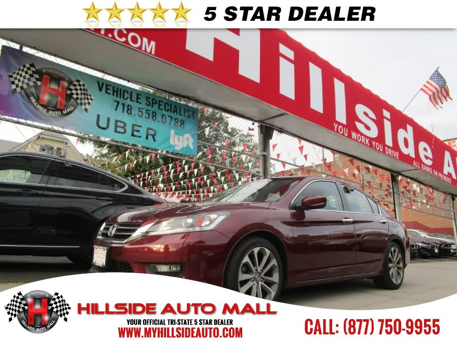 2014 Honda Accord Sedan 4dr I4 CVT Sport, available for sale in Jamaica, New York | Hillside Auto Mall Inc.. Jamaica, New York