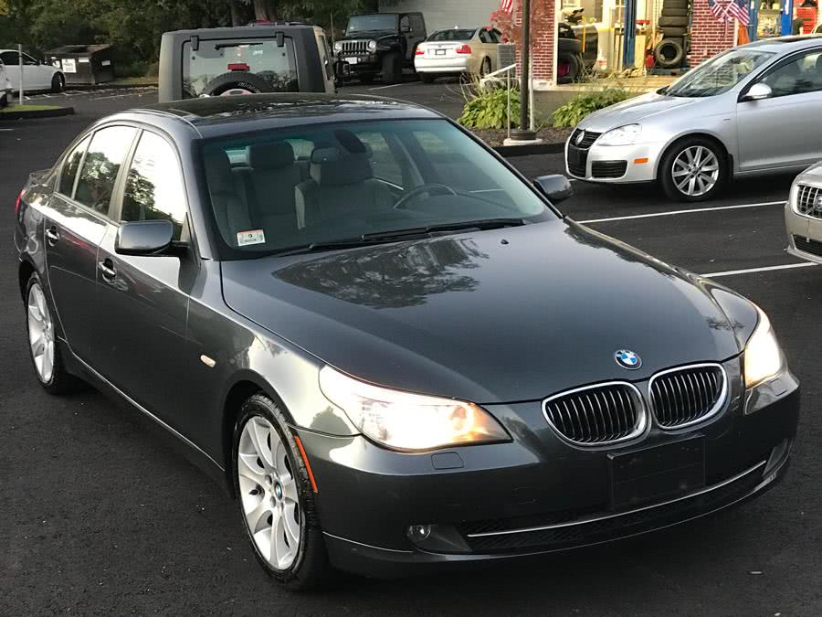 2008 BMW 5 Series 4dr Sdn 535xi AWD, available for sale in Canton, Connecticut | Lava Motors. Canton, Connecticut