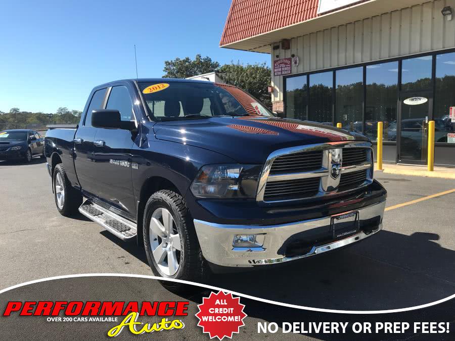2012 Ram 1500 4WD Quad Cab 140.5" Big Horn, available for sale in Bohemia, New York | Performance Auto Inc. Bohemia, New York