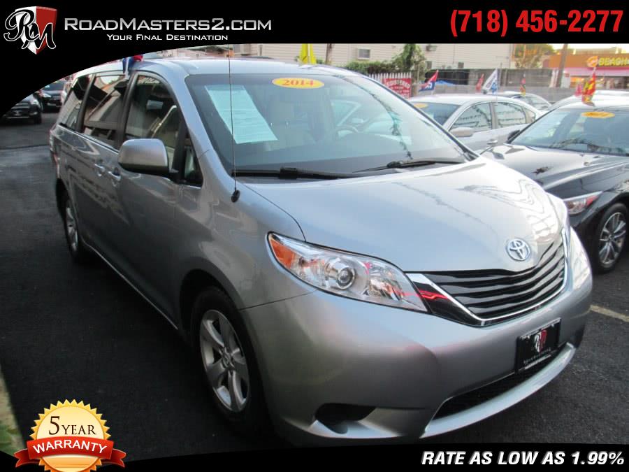 2014 Toyota Sienna 5dr 8-Pass Van V6 LE, available for sale in Middle Village, New York | Road Masters II INC. Middle Village, New York