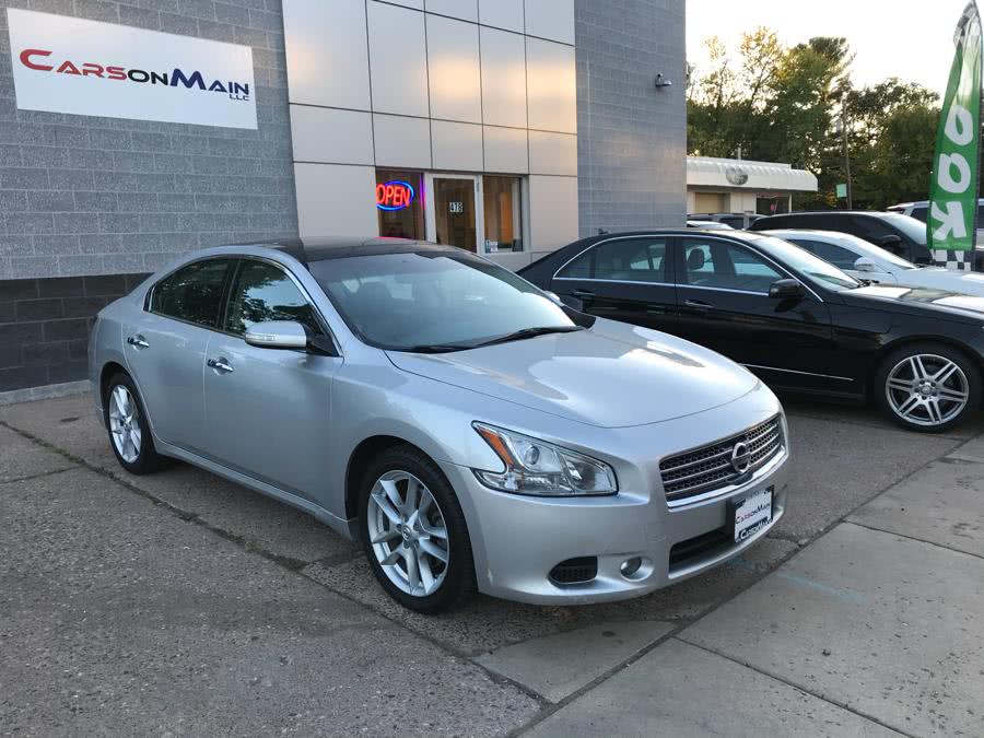 2010 Nissan Maxima 4dr Sdn V6 CVT 3.5 SV w/Premium Pkg, available for sale in Manchester, Connecticut | Carsonmain LLC. Manchester, Connecticut