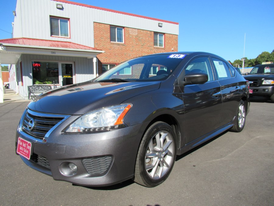 2013 Nissan Sentra 4dr Sdn I4 CVT SV, available for sale in South Windsor, Connecticut | Mike And Tony Auto Sales, Inc. South Windsor, Connecticut