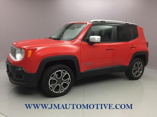 2016 Jeep Renegade 4WD 4dr Limited, available for sale in Naugatuck, Connecticut | J&M Automotive Sls&Svc LLC. Naugatuck, Connecticut
