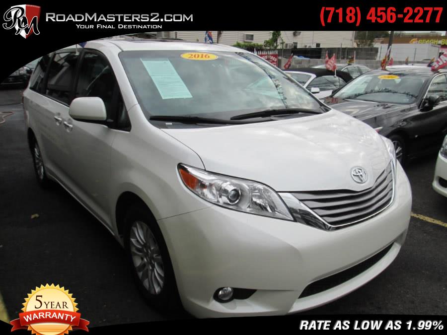 2016 Toyota Sienna 5dr 8-Pass Van XLE Sunroof, available for sale in Middle Village, New York | Road Masters II INC. Middle Village, New York