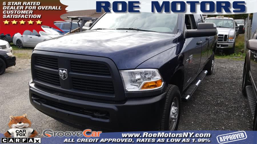 2012 Ram 2500 4WD Crew Cab 169" ST, available for sale in Shirley, New York | Roe Motors Ltd. Shirley, New York