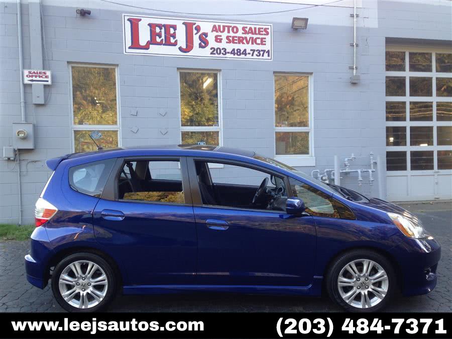 2010 Honda Fit 5dr HB Auto Sport w/VSA & Navi, available for sale in North Branford, Connecticut | LeeJ's Auto Sales & Service. North Branford, Connecticut