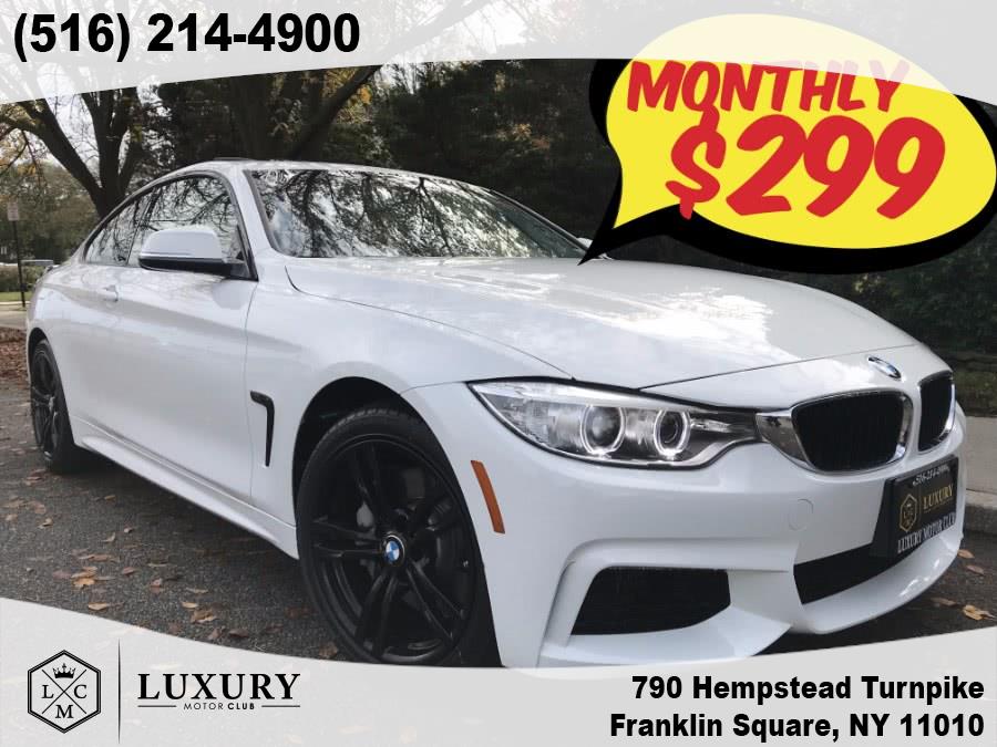 2014 BMW 4 Series 2dr Cpe 435i xDrive AWD, available for sale in Franklin Square, New York | Luxury Motor Club. Franklin Square, New York