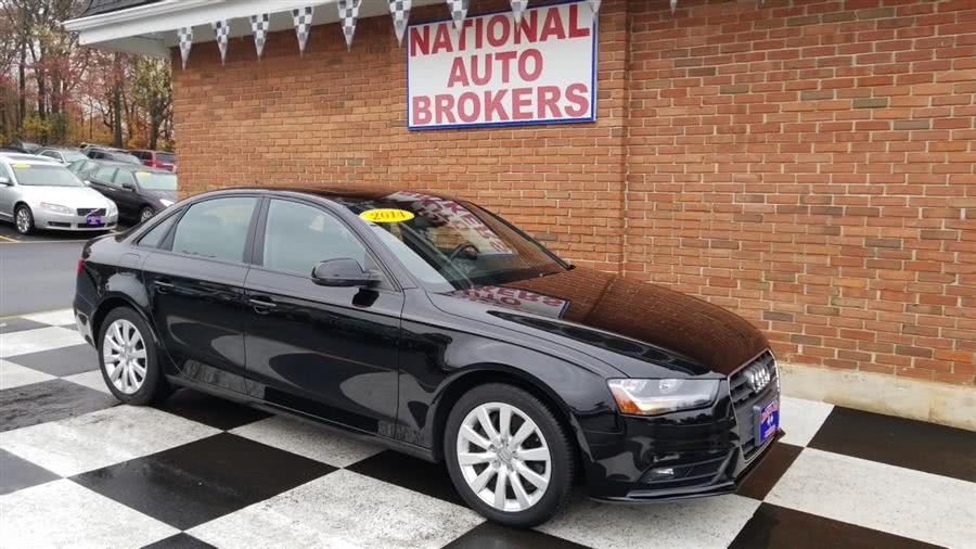 2014 Audi A4 2.0T Premium, available for sale in Waterbury, Connecticut | National Auto Brokers, Inc.. Waterbury, Connecticut