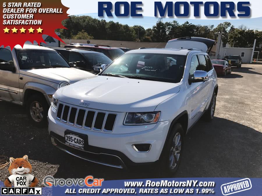 2014 Jeep Grand Cherokee 4WD 4dr Limited, available for sale in Shirley, New York | Roe Motors Ltd. Shirley, New York
