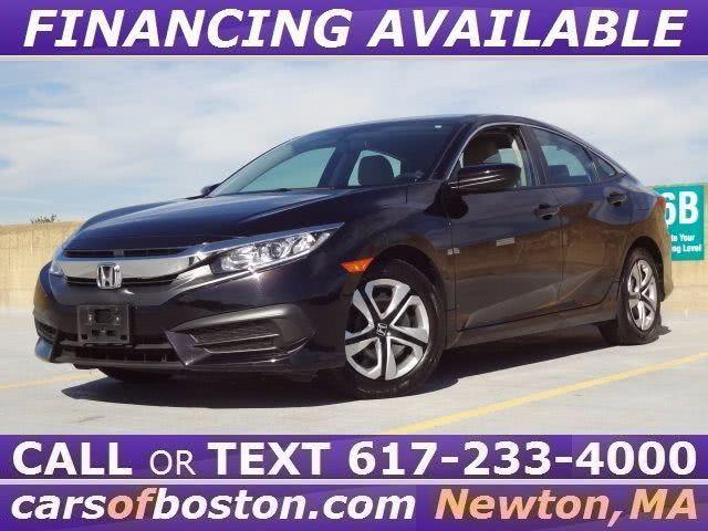2016 Honda Civic LX, available for sale in Newton, Massachusetts | Motorcars of Boston. Newton, Massachusetts