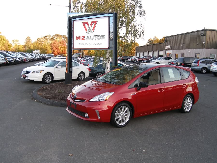 2012 Toyota Prius v 5dr Wgn Five (Natl), available for sale in Stratford, Connecticut | Wiz Leasing Inc. Stratford, Connecticut