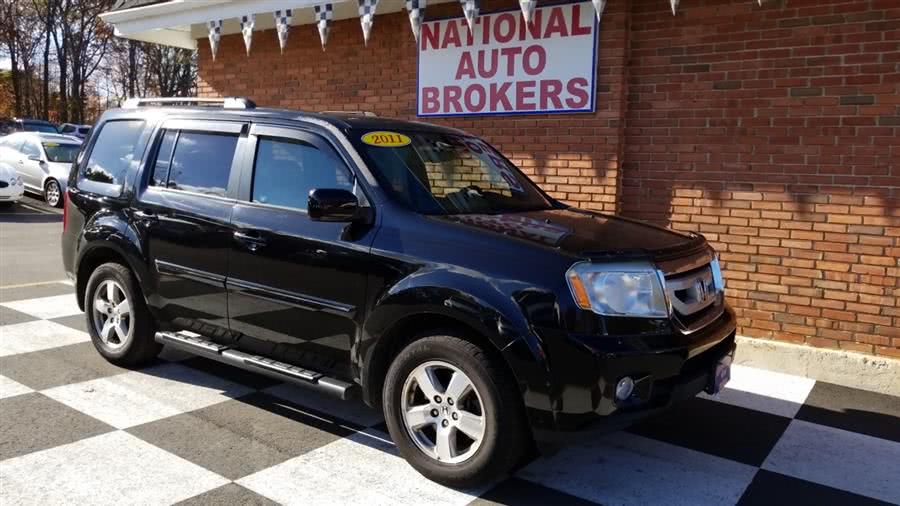 2011 Honda Pilot 4WD EX-L w/Navi, available for sale in Waterbury, Connecticut | National Auto Brokers, Inc.. Waterbury, Connecticut