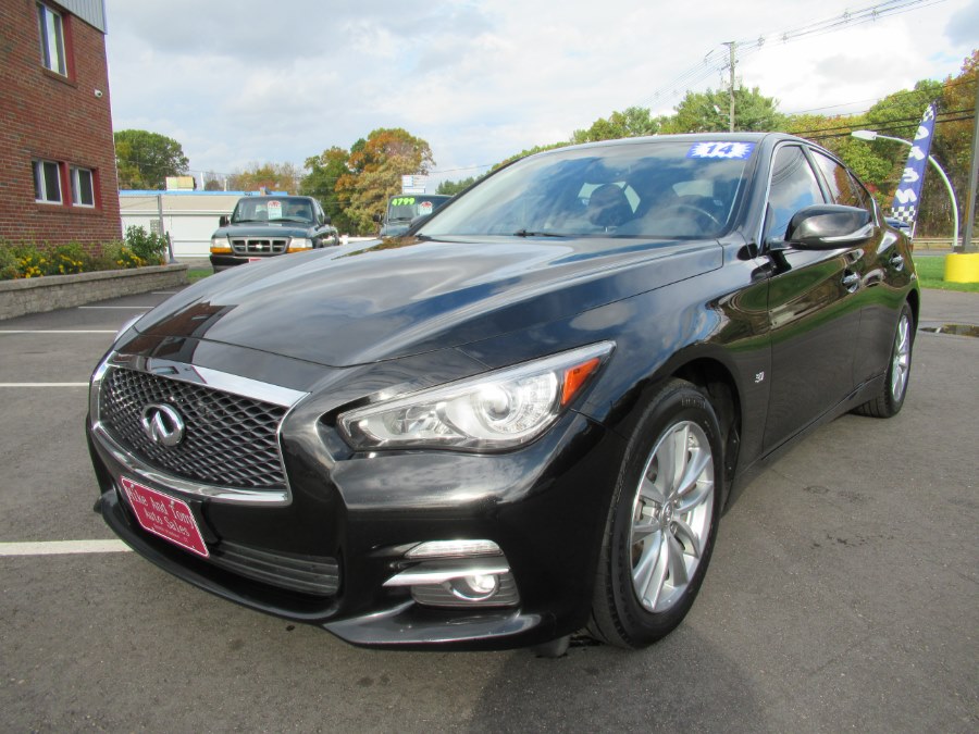 2014 Infiniti Q50 4dr Sdn AWD Premium, available for sale in South Windsor, Connecticut | Mike And Tony Auto Sales, Inc. South Windsor, Connecticut
