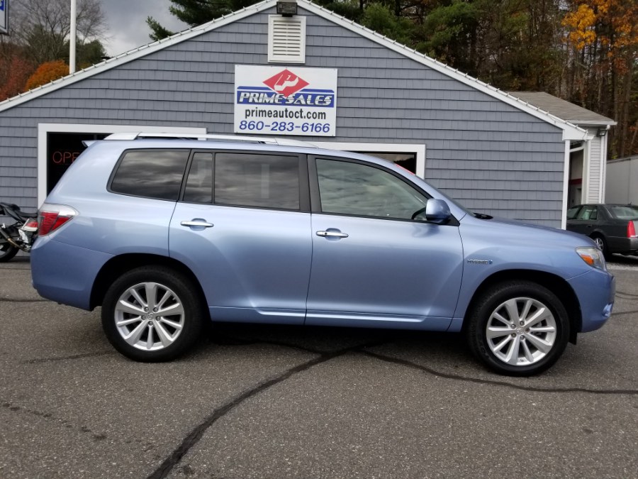 2008 Toyota Highlander Hybrid 4WD 4dr Limited w/3rd Row, available for sale in Thomaston, CT