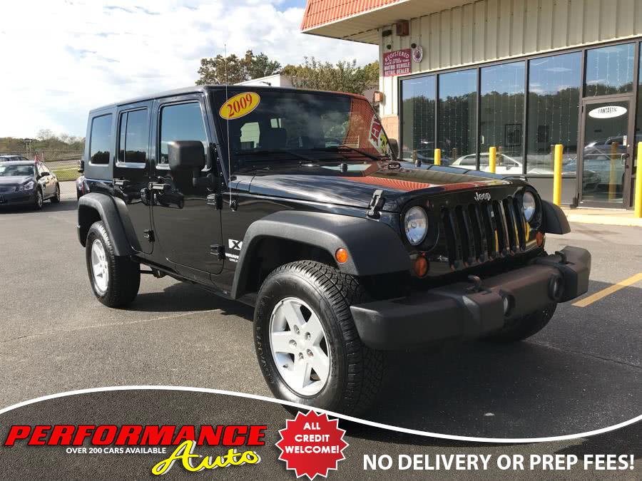 2009 Jeep Wrangler Unlimited 4WD 4dr X, available for sale in Bohemia, New York | Performance Auto Inc. Bohemia, New York