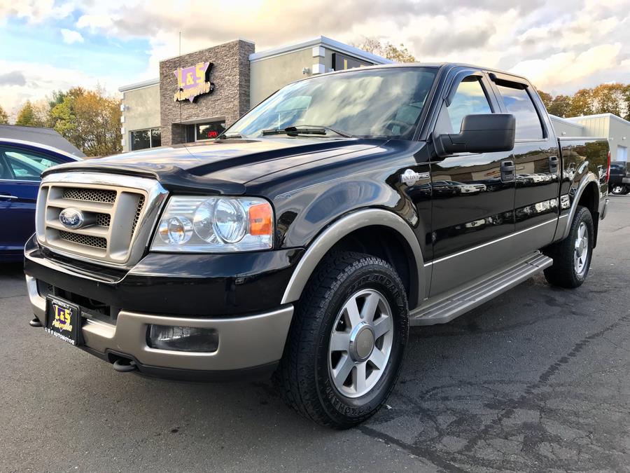 2005 Ford F-150 SuperCrew 139" King Ranch 4WD, available for sale in Plantsville, Connecticut | L&S Automotive LLC. Plantsville, Connecticut