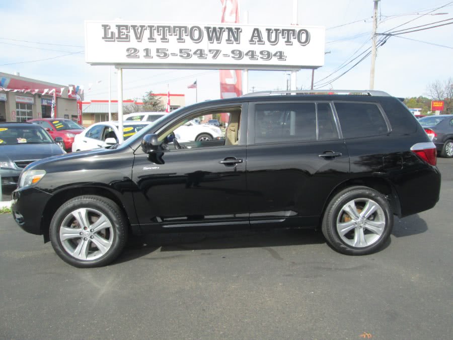 2008 Toyota Highlander 4WD 4dr Sport, available for sale in Levittown, Pennsylvania | Levittown Auto. Levittown, Pennsylvania