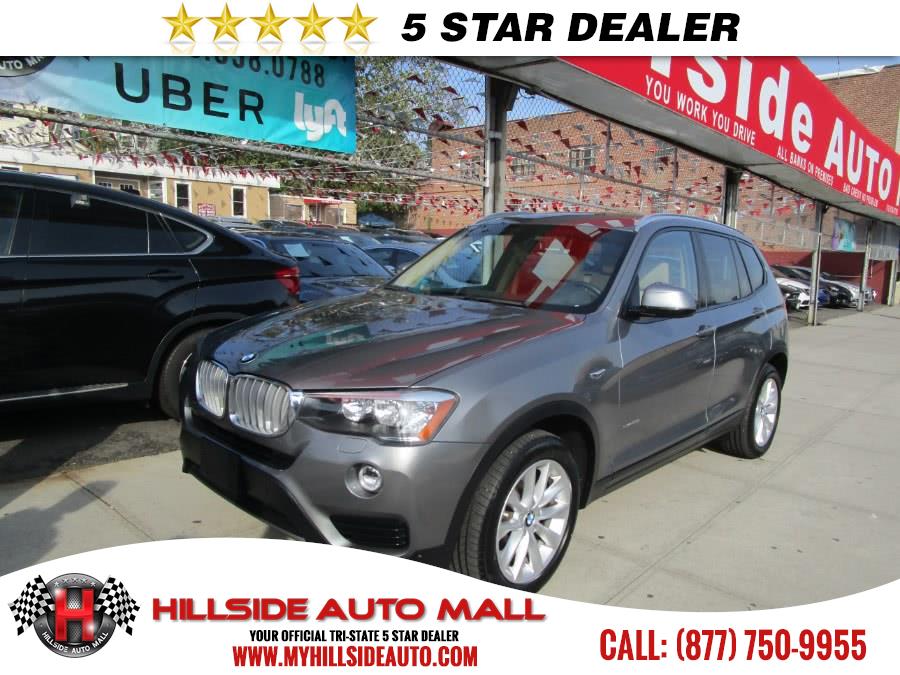 2015 BMW X3 AWD 4dr xDrive28i, available for sale in Jamaica, New York | Hillside Auto Mall Inc.. Jamaica, New York