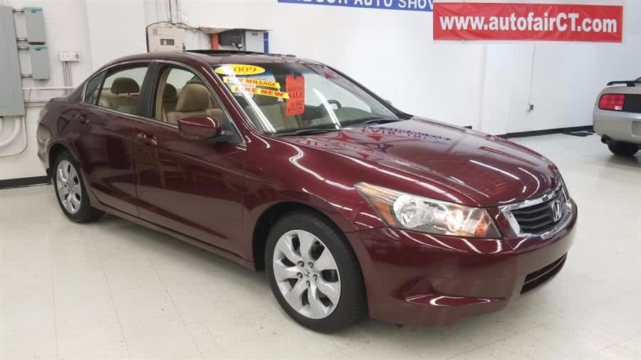 2009 Honda Accord Sdn 4dr I4 Auto EX PZEV, available for sale in West Haven, Connecticut | Auto Fair Inc.. West Haven, Connecticut