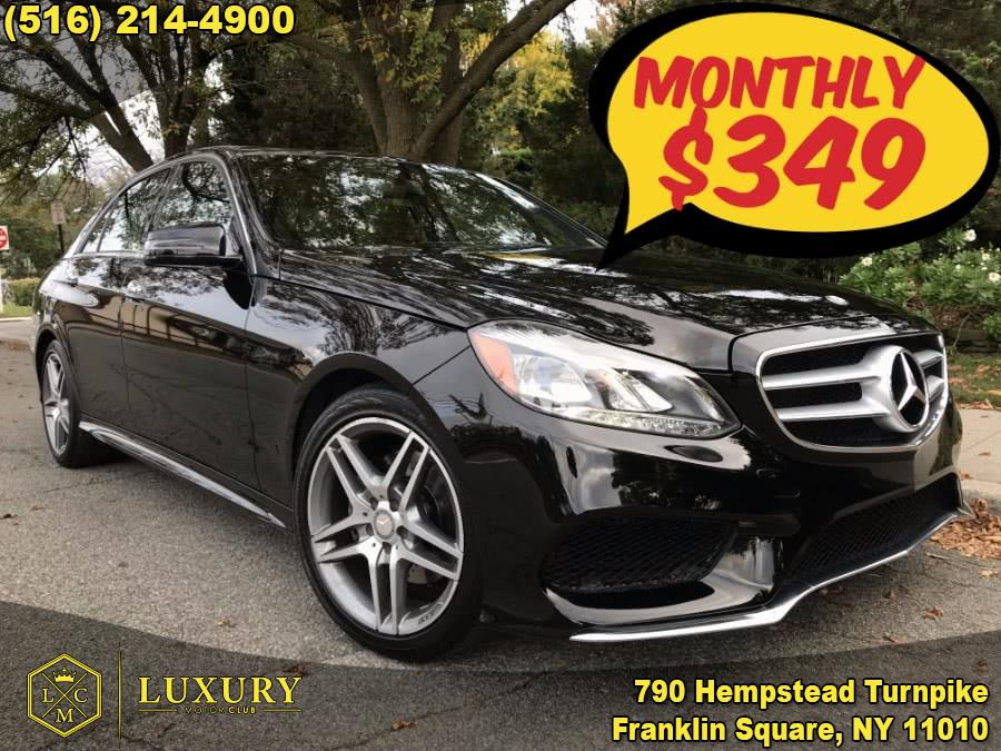 2015 Mercedes-Benz E-Class 4dr Sdn E 350 Sport 4MATIC, available for sale in Franklin Square, New York | Luxury Motor Club. Franklin Square, New York