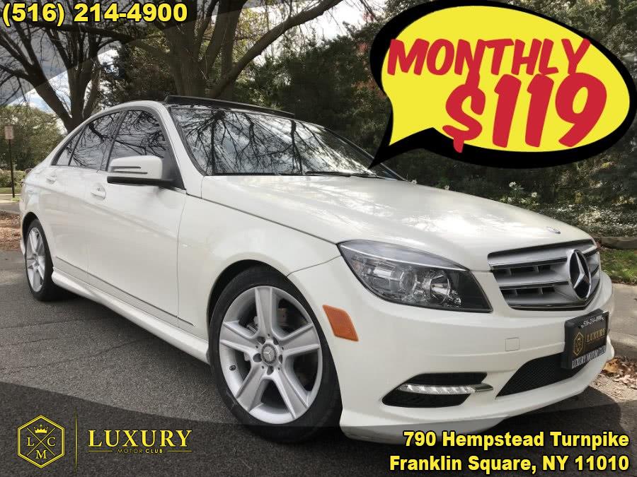2011 Mercedes-Benz C-Class 4dr Sdn C300 Sport 4MATIC, available for sale in Franklin Square, New York | Luxury Motor Club. Franklin Square, New York