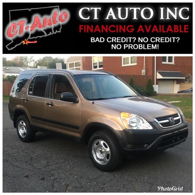 2002 Honda CR-V 4WD LX Auto w/Side Airbags, available for sale in Bridgeport, Connecticut | CT Auto. Bridgeport, Connecticut