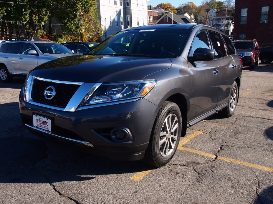 2014 Nissan Pathfinder 4WD 4dr S/Leather, available for sale in Worcester, Massachusetts | Hilario's Auto Sales Inc.. Worcester, Massachusetts