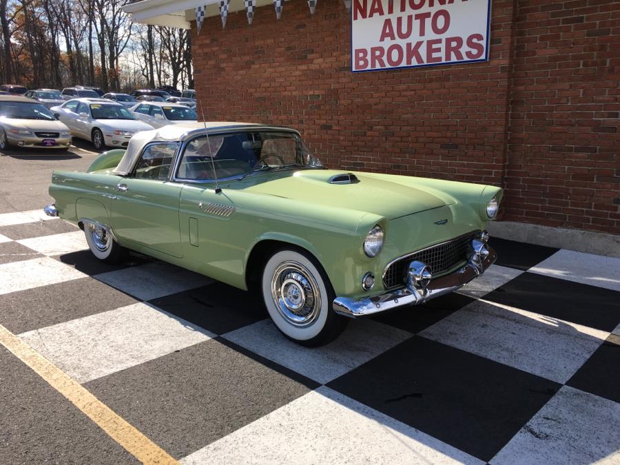 1956 Ford Thunderbird Convertible w/Continental Kit, available for sale in Waterbury, Connecticut | National Auto Brokers, Inc.. Waterbury, Connecticut