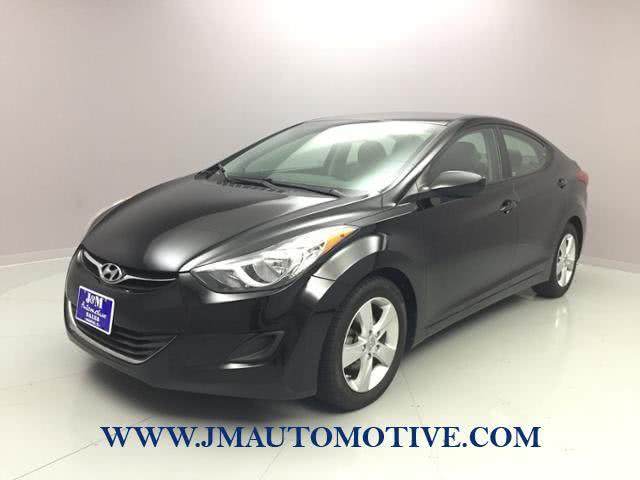 2013 Hyundai Elantra 4dr Sdn Auto GLS PZEV, available for sale in Naugatuck, Connecticut | J&M Automotive Sls&Svc LLC. Naugatuck, Connecticut