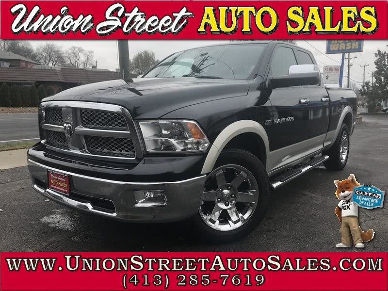 2011 Ram 1500 4WD Quad Cab 140.5" Laramie, available for sale in West Springfield, Massachusetts | Union Street Auto Sales. West Springfield, Massachusetts