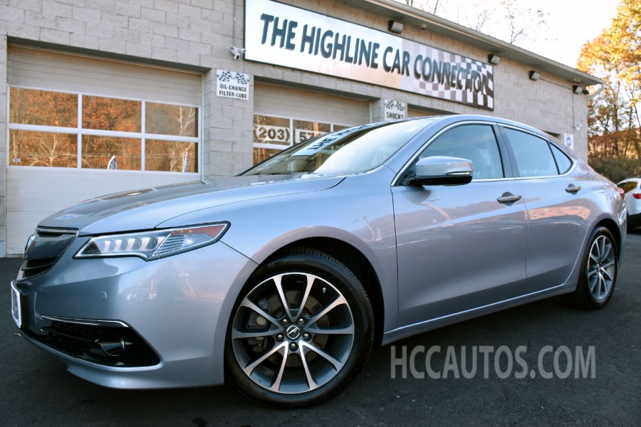 2015 Acura TLX 4dr Sdn SH-AWD V6 Advance, available for sale in Waterbury, Connecticut | Highline Car Connection. Waterbury, Connecticut