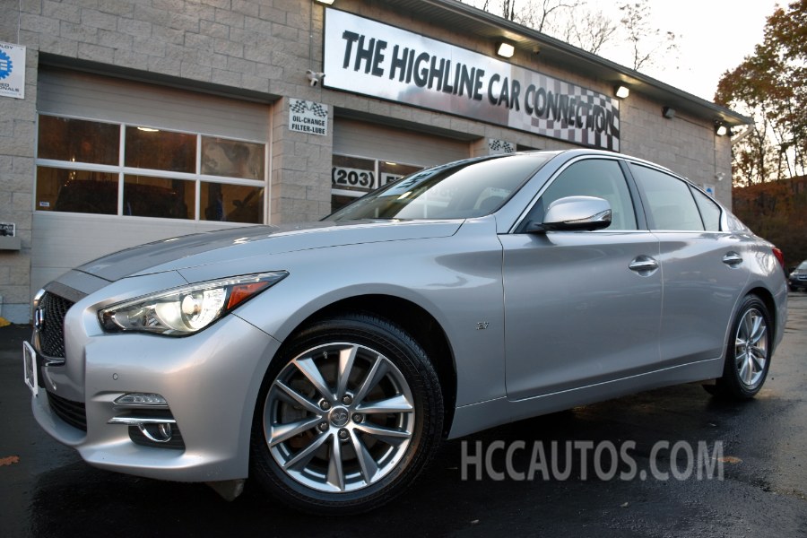2014 INFINITI Q50 4dr Sdn Premium AWD, available for sale in Waterbury, Connecticut | Highline Car Connection. Waterbury, Connecticut