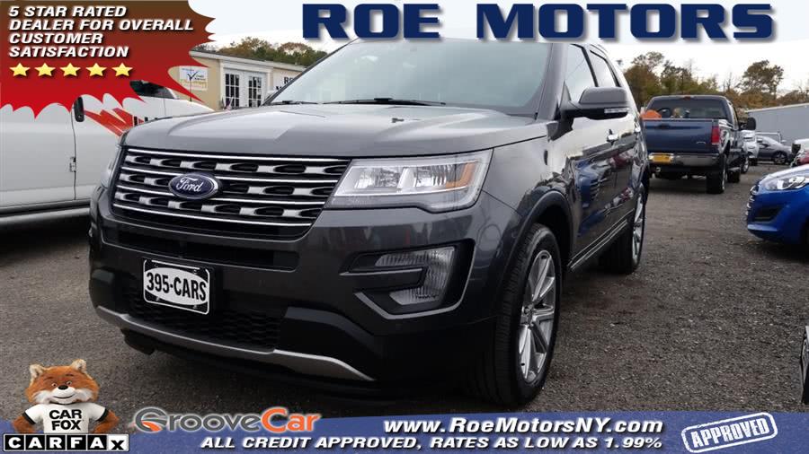2017 Ford Explorer Limited 4WD, available for sale in Shirley, New York | Roe Motors Ltd. Shirley, New York