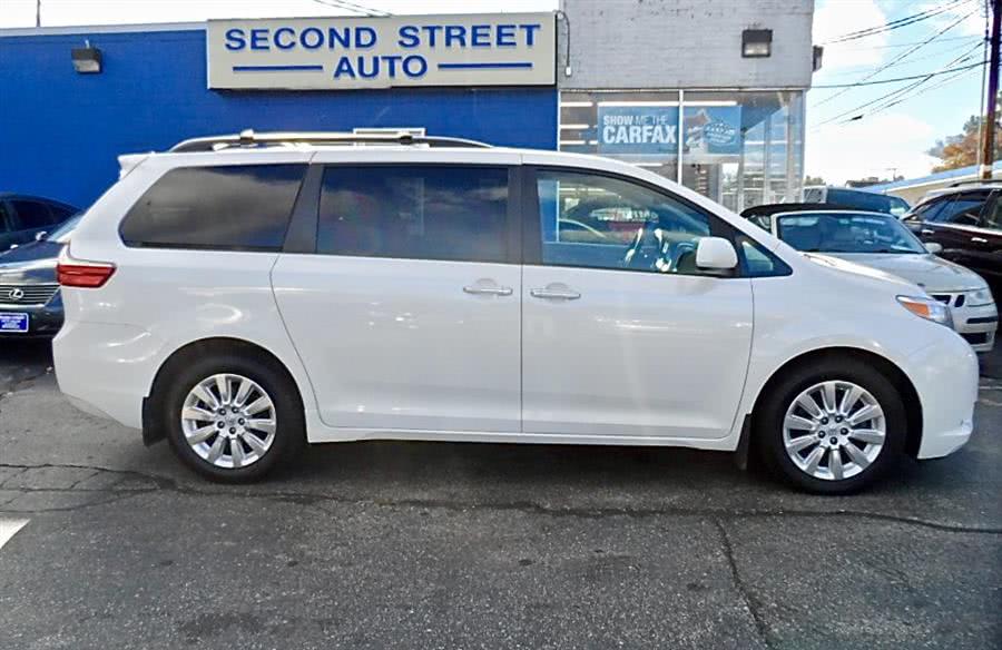 2015 Toyota Sienna 3.5L 6V AWD 6-SPEED AUTOMATIC), available for sale in Manchester, New Hampshire | Second Street Auto Sales Inc. Manchester, New Hampshire