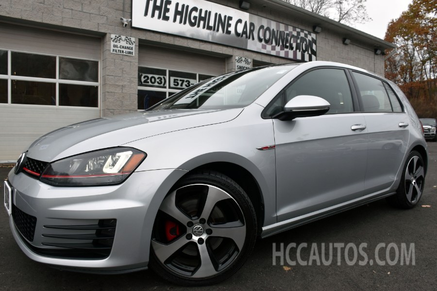 2015 Volkswagen Golf GTI 4dr HB DSG, available for sale in Waterbury, Connecticut | Highline Car Connection. Waterbury, Connecticut