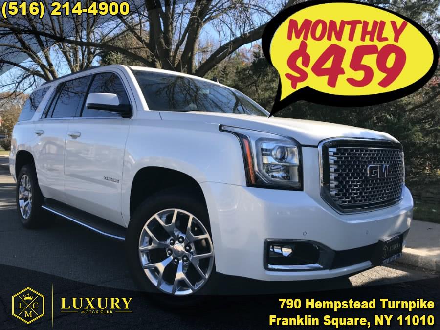 2015 GMC Yukon 4WD 4dr SLT, available for sale in Franklin Square, New York | Luxury Motor Club. Franklin Square, New York