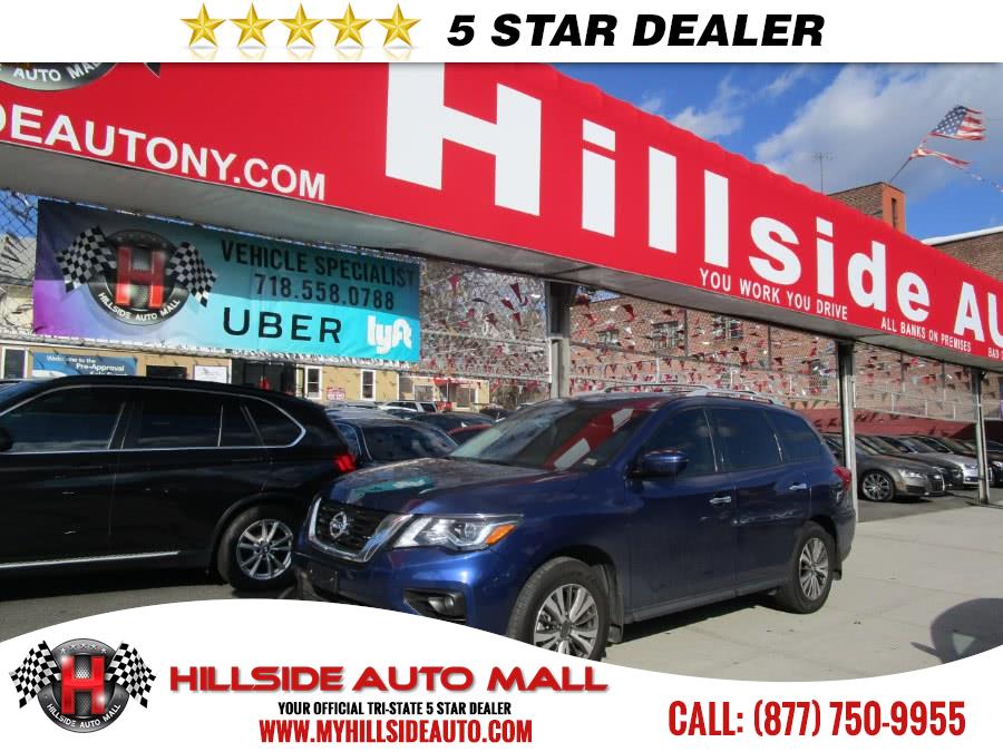 2017 Nissan Pathfinder 4x4 Platinum, available for sale in Jamaica, New York | Hillside Auto Mall Inc.. Jamaica, New York